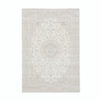 ELEGANCKI ORIENTALNY PERSKI KLASYCZNY DYWAN DO SALONU w stylu vintage BALTA OPUS kremowy ecru turkusowy 140x200 cm