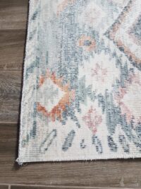 NOWOCZESNY ETNICZNY DYWAN KOLOROWY PASTELOWY chodnik biegacz bieżnik w stylu boho KUKOON RUGS ABELLA 70x240 cm - obrazek 9