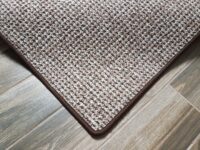 PRZYTULNY TKANY NA PŁASKO DYWAN DO SALONU brązowy beż melanż FLOORDIREKT GRANDEUR 250x300 cm - obrazek 11
