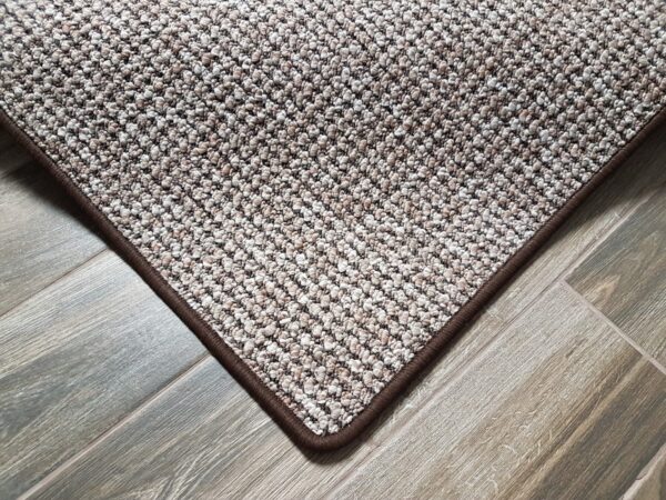 PRZYTULNY TKANY NA PŁASKO DYWAN DO SALONU brązowy beż melanż FLOORDIREKT GRANDEUR 250x300 cm - obrazek 11