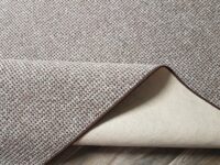 PRZYTULNY TKANY NA PŁASKO DYWAN DO SALONU brązowy beż melanż FLOORDIREKT GRANDEUR 250x300 cm - obrazek 12