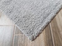 NOWOCZESNY PRZYTULNY PUSZYSTY DYWAN SHAGGY PODŁOGOWY szary srebrny CARPET CITY SOFT SHINE - obrazek 3