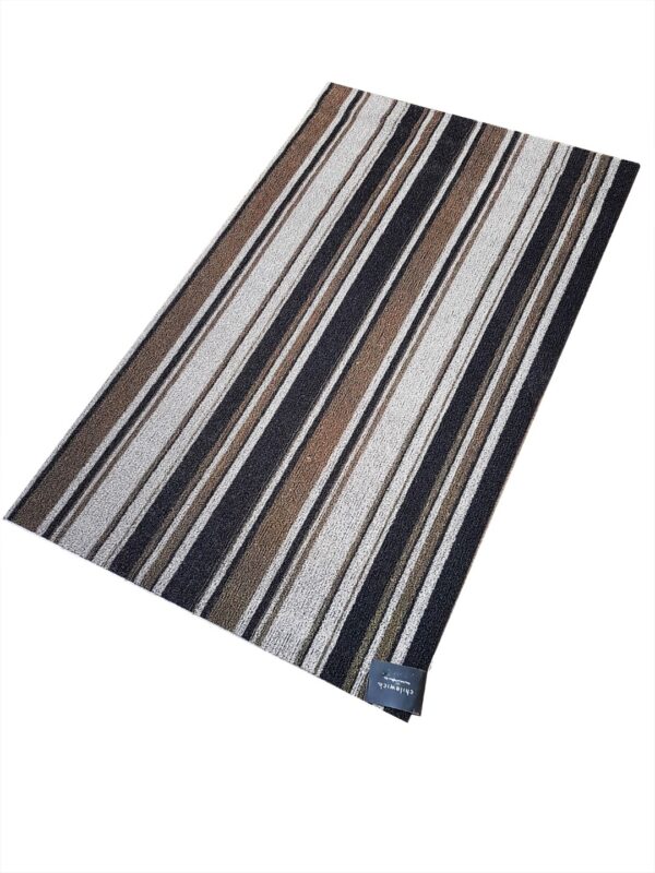 LUKSUSOWY PĘTELKOWY DYWAN WINYLOWY wycieraczka wewnętrzna zewnętrzna w różnej szerokości pasy CHILEWICH MIXED STRIPE LUXE 91x152 cm - obrazek 7
