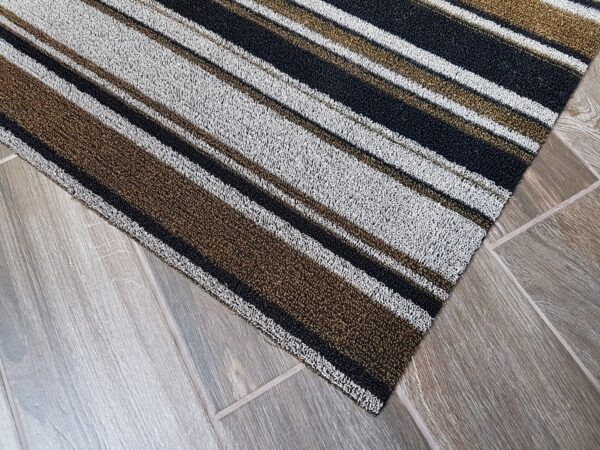 LUKSUSOWY PĘTELKOWY DYWAN WINYLOWY wycieraczka wewnętrzna zewnętrzna w różnej szerokości pasy CHILEWICH MIXED STRIPE LUXE 91x152 cm - obrazek 8