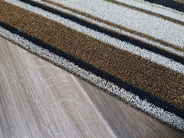 LUKSUSOWY PĘTELKOWY DYWAN WINYLOWY wycieraczka wewnętrzna zewnętrzna w różnej szerokości pasy CHILEWICH MIXED STRIPE LUXE 91x152 cm - obrazek 9