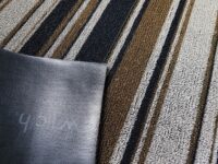 LUKSUSOWY PĘTELKOWY DYWAN WINYLOWY wycieraczka wewnętrzna zewnętrzna w różnej szerokości pasy CHILEWICH MIXED STRIPE LUXE 91x152 cm - obrazek 10