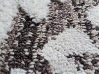 MAROKAŃSKI ETNICZNY DYWAN Z GRUBYMI PLECIONYMI FRĘDZLAMI kremowy brązowy SAFAVIEH MARROCCAN TASSEL SHAG 200x300 cm - obrazek 10