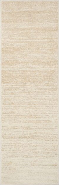 NOWOCZESNY DYWAN CHODNIK BIEŻNIK BIEGACZ beżowy szampański kremowy SAFAVIEH ADIRONDACK 62x240 cm - obrazek 5