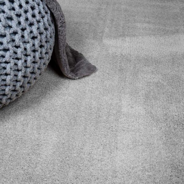 NOWOCZESNY PRZYTULNY PUSZYSTY DYWAN SHAGGY PODŁOGOWY szary srebrny CARPET CITY SOFT SHINE - obrazek 8