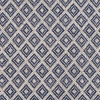 NATURALNY DYWAN BAWEŁNIANY w stylu boho skandi jasny szary niebieski granatowy CARPET CITY COTTON GREY NAVY 130x190 cm - obrazek 6