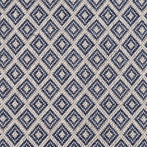 NATURALNY DYWAN BAWEŁNIANY w stylu boho skandi jasny szary niebieski granatowy CARPET CITY COTTON GREY NAVY 130x190 cm - obrazek 6