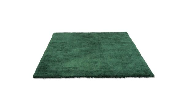 NOWOCZESY LUKSUSOWY LIFESTYLOWY DYWAN SHAGGY butelkowa zieleń zielony ciemnozielony TOM TAILOR COZY UNI GREEN 140x200 cm - obrazek 6