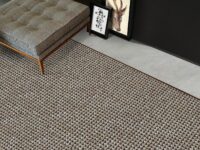 PRZYTULNY TKANY NA PŁASKO DYWAN DO SALONU brązowy beż melanż FLOORDIREKT GRANDEUR 250x300 cm - obrazek 6