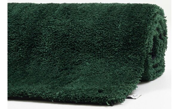 NOWOCZESY LUKSUSOWY LIFESTYLOWY DYWAN SHAGGY butelkowa zieleń zielony ciemnozielony TOM TAILOR COZY UNI GREEN 140x200 cm - obrazek 8