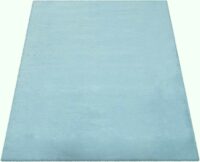 PACO HOME RABBIT TURQUOISE Nowoczesny dywanik sztuczne futerko królika turkusowy 80x150 cm - obrazek 6