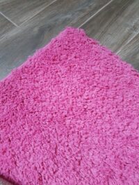 NOWOCZESNY PUSZYSTY dywan pokojowy dziewczęcy różowy VIMODA PRIME SHAGGY BARBIE PINK 120x170 cm - obrazek 7