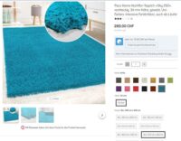 JEDNOBARWNY PRZYTULNY DYWAN DO BIURA SALONU turkusowy PACO HOME SKY 250 240x320 cm - obrazek 13