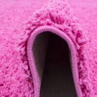 NOWOCZESNY PUSZYSTY dywan pokojowy dziewczęcy różowy VIMODA PRIME SHAGGY BARBIE PINK 120x170 cm - obrazek 5