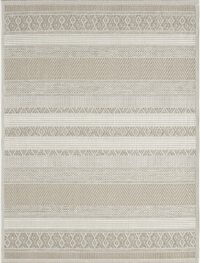 NOWOCZESNY ETNICZNY DYWAN SZNURKOWY W STYLU BOHO SKANDI beżowy kremowy CALGARY HEAVY DUTY 160x220 cm - obrazek 7