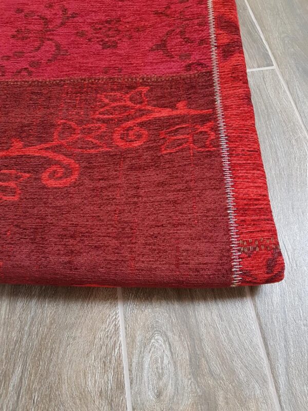 ORIENTALNY PATCHWORKOWY SZENILOWY DYWAN CHODNIK akrylowy bawełniany OCI ALANIS ALLOVER 80x250 cm - obrazek 6
