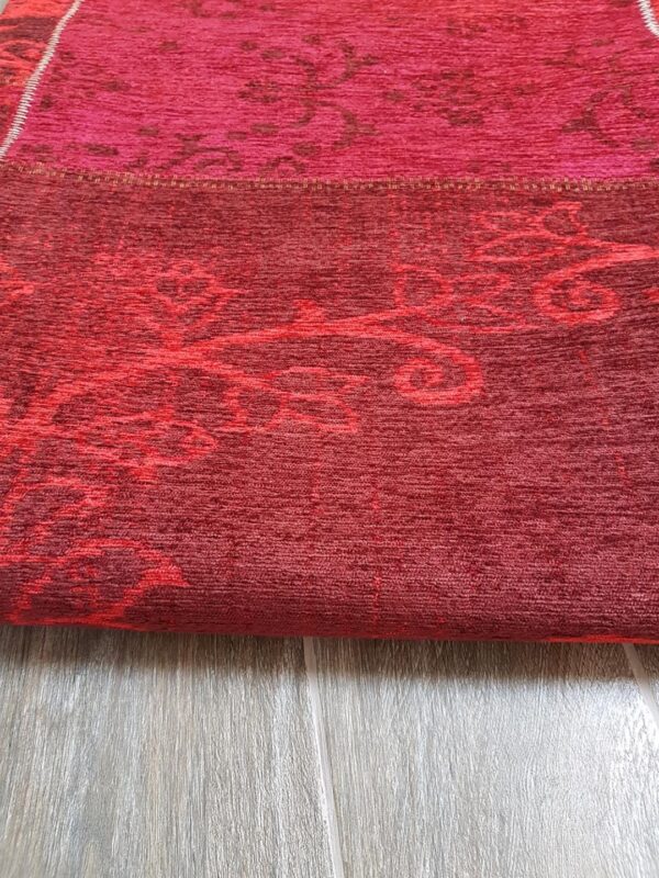 ORIENTALNY PATCHWORKOWY SZENILOWY DYWAN CHODNIK akrylowy bawełniany OCI ALANIS ALLOVER 80x250 cm - obrazek 7