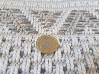 NOWOCZESNY ETNICZNY DYWAN SZNURKOWY W STYLU BOHO SKANDI beżowy kremowy CALGARY HEAVY DUTY 160x220 cm - obrazek 10