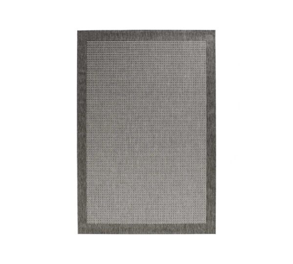 NOWOCZESNY UNIWERSALNY DYWAN SZNURKOWY PŁASKO TKANY szary antracytowy HANSE HOME SIMPLE 160x230 cm - obrazek 2