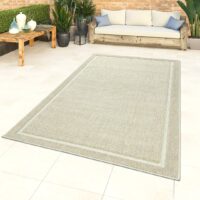 PONADCZASOWY PLECIONY SZNURKOWY DYWANIK UNIWERSALNY kremowy beżowy PACO HOME BRUGGE 80x150 cm - obrazek 6