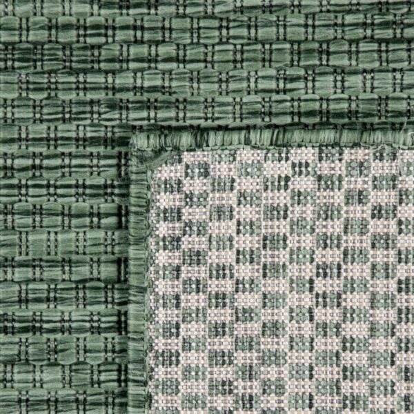 NOWOCZESNY DYWAN SZNURKOWY zewnętrzny wewnętrzny zielony PACO HOME VENEDIG GREEN 240x340 cm - obrazek 5