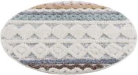 PUSZYSTY PRZYTULNY OKRĄGŁY PASTELOWY DYWANIK DZIECIĘCY kolorowy z podwójnym włosiem CARPET CITY FOCUS 120x120 cm - obrazek 7