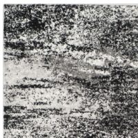NOWOCZESNY MONOCHORMATYCZNY DYWAN PODŁOGOWY biały czarny szary SAFAVIEH ADIRONDACK 160x230 cm - obrazek 6