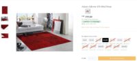 ORIENTALNY PATCHWORKOWY SZENILOWY DYWAN CHODNIK akrylowy bawełniany OCI ALANIS ALLOVER 80x250 cm - obrazek 11