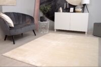 PUSZYSTY GŁADKI NIEZWYKLE PRZYTULNY ANTYPOŚLIZGOWY dywan podłogowy kremowy PACO HOME CADIZ 200x280 cm - obrazek 9