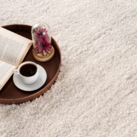 PUSZYSTY DYWAN CHODNIK Z FRĘDZLAMI berberyjski kremowy melanż boho skandi CARPET CITY PULPY SHAGGY 80x250 cm - obrazek 7
