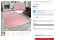 BARDZO PUSZYSTY GRUBY DYWAN DO SALONU SHAGGY pudrowy różowy HOME AFFAIRE VIVA 200x290 cm - obrazek 11