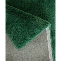 NOWOCZESNY ELEGANCKI DYWAN POKOJOWY Z WYSOKIM WŁOSIEM butelkowa zieleń zielony MY HOME MAGONG - obrazek 4