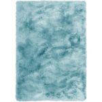 PUSZYSTY MIĘKKI DYWAN FLOKATI Z DŁUGIM WŁOSIEM shaggy chłodny niebieski HOME AFFAIRE VALERIA ICE BLUE 160x230 cm