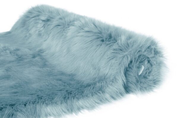 PUSZYSTY MIĘKKI DYWAN FLOKATI Z DŁUGIM WŁOSIEM shaggy chłodny niebieski HOME AFFAIRE VALERIA ICE BLUE 160x230 cm - obrazek 5