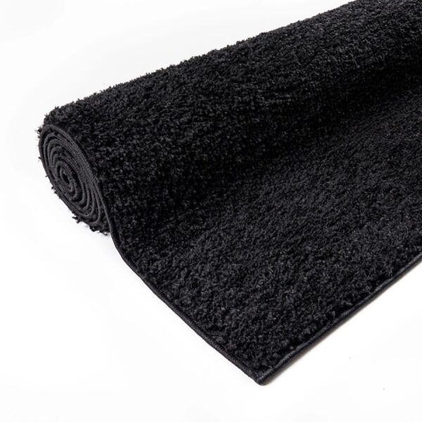 BARDZO PUSZYSTY GRUBY ELEGANCKI DYWANIK CHODNIK SHAGGY czarny HOME AFFAIRE VIVA 90x250 cm - obrazek 3