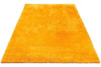 LUKSUSOWY LŚNIĄCY KWADRATOWY DYWAN DO SALONU SHAGGY GLAMOUR włos 30 mm żółty złoty BRUNO BANANI DANA GOLD 200x200 cm - obrazek 7