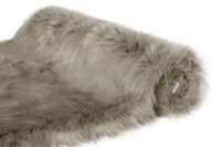 PUSZYSTY FUTRZANY OKRĄGŁY DYWAN FLOKATI Z DŁUGIM WŁOSIEM shaggy beżowy taupe HOME AFFAIRE VALERIA 175x175 cm - obrazek 8