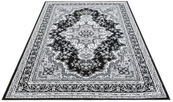 KLASYCZNY PERSKI ORIENTALNY DYWAN DO BIURA SALONU szary czarny HOME AFFAIRE ORIENTAL 200x290 cm - obrazek 5