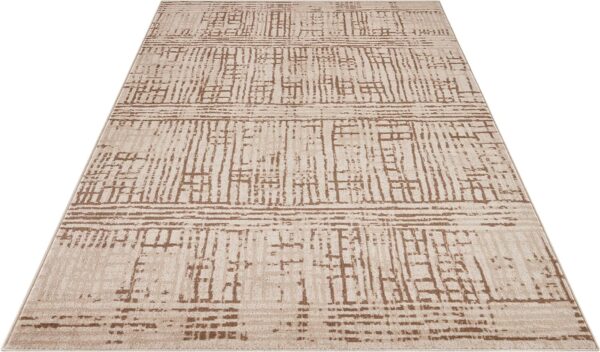 NOWOCZESNY DYWAN DO SYPIALNI SALONU boho kremowy beżowy brązowy HANSE HOME SOLE 160x235 cm - obrazek 3