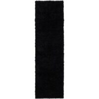 BARDZO PUSZYSTY GRUBY ELEGANCKI DYWANIK CHODNIK SHAGGY czarny HOME AFFAIRE VIVA 90x250 cm - obrazek 8
