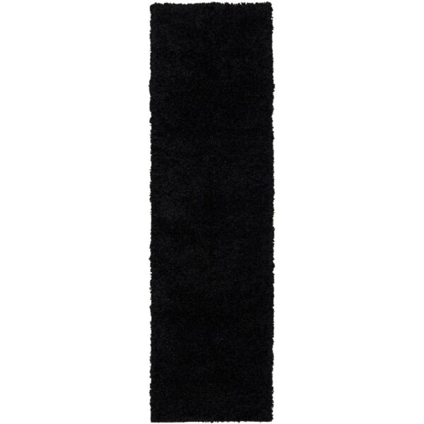 BARDZO PUSZYSTY GRUBY ELEGANCKI DYWANIK CHODNIK SHAGGY czarny HOME AFFAIRE VIVA 90x250 cm - obrazek 8