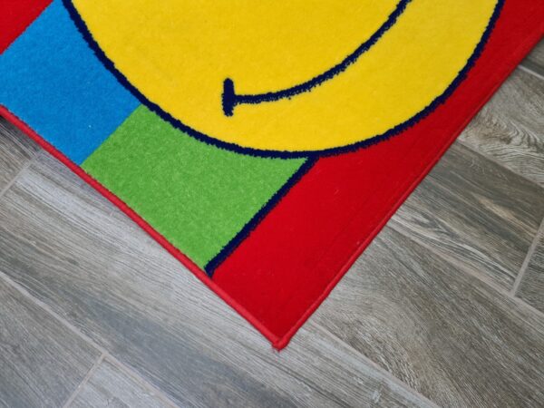 NOWOCZESNY KOLOROWY ZABAWNY DYWAN DLA DZIECI DO POKOJU uśmiech buzia żywe kolory ACVILA KIDS 160x240 cm - obrazek 3