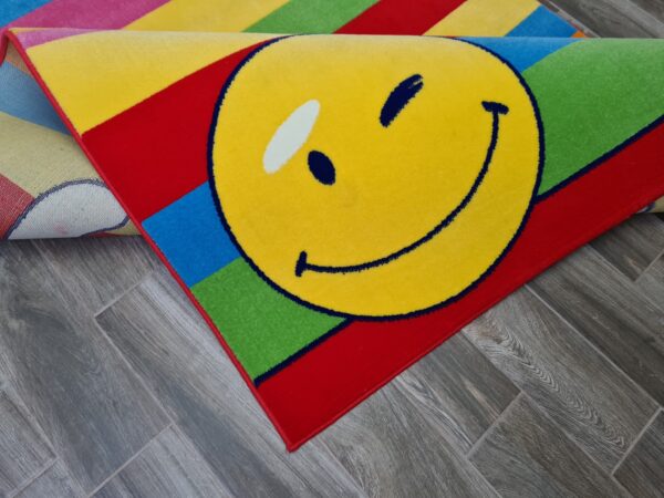 NOWOCZESNY KOLOROWY ZABAWNY DYWAN DLA DZIECI DO POKOJU uśmiech buzia żywe kolory ACVILA KIDS 160x240 cm - obrazek 10