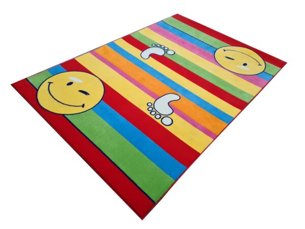 NOWOCZESNY KOLOROWY ZABAWNY DYWAN DLA DZIECI DO POKOJU uśmiech buzia żywe kolory ACVILA KIDS 160x240 cm - obrazek 11