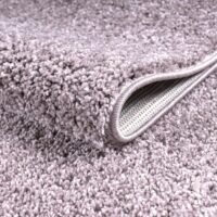 GŁADKI PUSZYSTY DYWANIK CHODNIK Z DŁUGIM WŁOSIEM 30 mm lila jasny fioletowy HOME AFFAIRE SHAGGY SOFT 80x300 cm - obrazek 2
