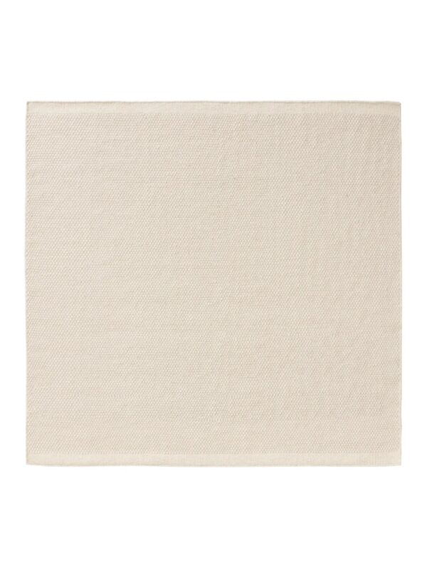 KWADRATOWY PLECIONY NATURALNY DYWAN WEŁNIANY kremowy BENUTA PURE ROCCO WHITE 200x200 cm - obrazek 7